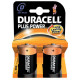 Pila Alcalina Lr20 1,5v D Power Plus Duracell 2 Pz