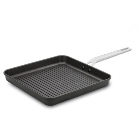 Grill Plancha 28x28cm Rayas C/m Ind Al/fu Aire Valira