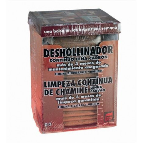 Deshollinador Estufa Madera-carbon 14 Pz Pyro Feu 24628-12