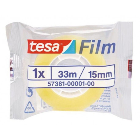 Cinta Adh 15mmx 33mt Escr/ofi T.film Tesatape