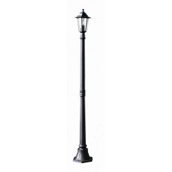 Farol 1,7m Orlando Negro E27 1x60w Illux1118z