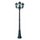 Farol 3c Orlando Negro E27 3x60w