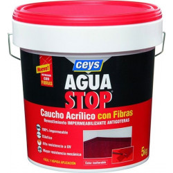 Impermeabilizante Caucho Acrilico C/fibras Blanco 1kg