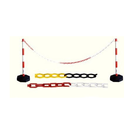 Cadena Señalizacion 7,5mm 25mt Pl Bl/ro Cv Tools