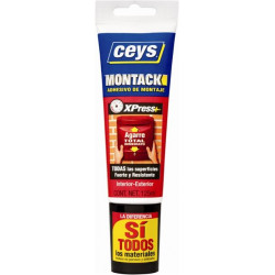 Pegamento Montaje "montackexpress+" Tubo 125ml 507252 Ceys