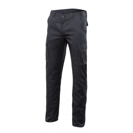 Pantalon Trabajo T38 Elast. Tergal Gr Mltibol Velilla