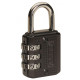 Candado Seg 30mm Comb. Programable Ne Abus