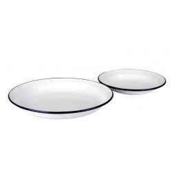 Plato Mesa Hondo 24cm Bl A/esm Ibili