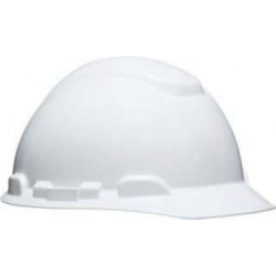 Casco Obra H700 Ajustable Con Arnes De Cabeza Blanco