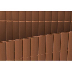 Cañizo Ocult. 1,5x5 Mt D/cara Natuur Pvc Marr Nt98490