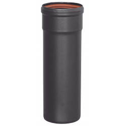 Tubo Estufa Pellet Diametro 80 250mm Esmaltado