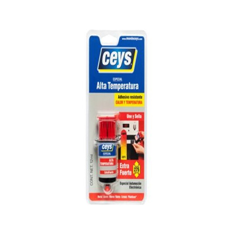 Comprar Pegamento Altas Temperaturas Extra Fuerte 12ml Ceys en MasFerreteria