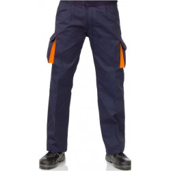 Pantalon Trabajo T52 Alg Az/na Cargo Mltibol Vesin