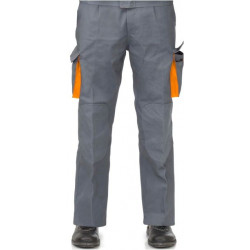 Pantalon Trabajo T60 Alg Gr/nar Cargo Mltibol Vesin