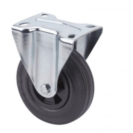 Rueda Fija 125mm Tw0260 Pl. 110kg Goma Ne Alex