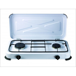 Cocina Portatil 580x330x90mm 1,4 /1,2 Kw A Gas Vivah 2 Fuego