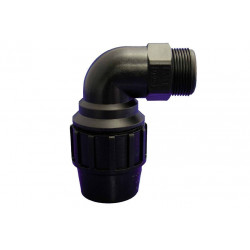 Codo 90º Rosca Macho Ø 25mm-3/4     Pp Fitting