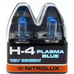 Lampara Coche 60/55w 12v Halogena Blanca Mo 2 Pz Nitrolux
