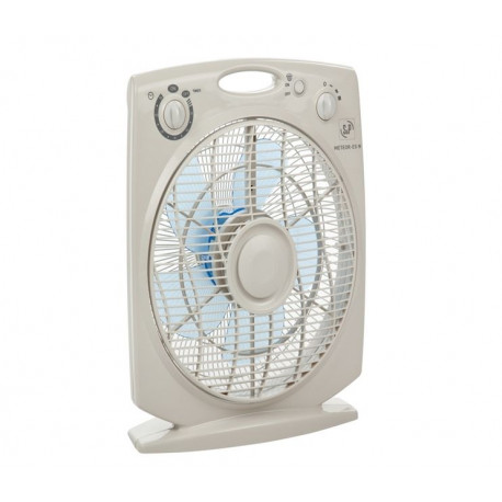 Ventilador Box-fan 35w 3vel Asp 30cm Meteor S&p