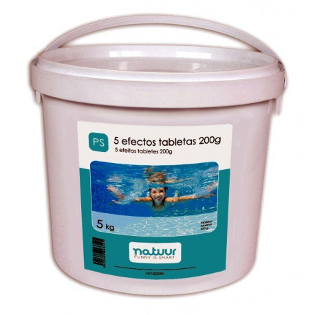 Cloro 5 Acciones Tab 200 Grs 5 Kgs