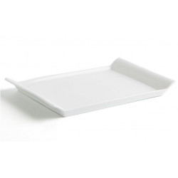 Fuente Mesa Llana 26cm Rect Gastro Fresh Bl Porcel Quid