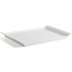 Fuente Mesa Llana 36cm Rect Gastro Fresh Bl Porcel Quid