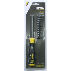 Destornillador Portap. Magnet. M/bimat Nivel 12 Pz