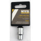 Llave Vaso Hexag. 3/8"-09mm C.v. Nivel