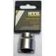 Llave Vaso Hexag. 3/8"-22mm C.v. Nivel