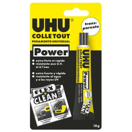 Pegamento Univ. 18 Gr Tra Power Tubo Uhu