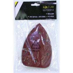 Hoja Lija Nivel Mouse 2x120gr+2x80gr+1x40gr Ma 5 Pz