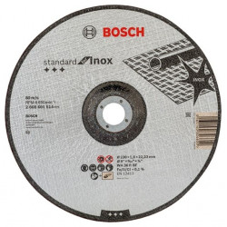 Disco Corte Inox Concavo 230x1,9x22,23mm Standard Bosch