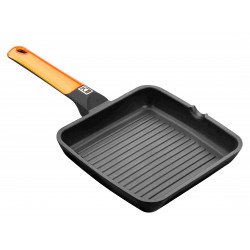 Grill Plancha 28x28cm Rayas C/m Ind Al/fu Nar Efficient Bra