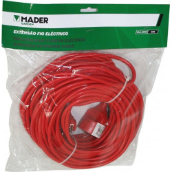 Prolongador Elec 3x1mm 25mt Jardin Mader Garden 90671