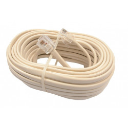 Cable Telefonia 7,5mt Liso Axil M-m Tl-52-e 7,5 Mt