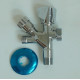 Grifo Tradicional 1/2"-3/8"&3/4" Toma Pared Lat/cr Combi S&m