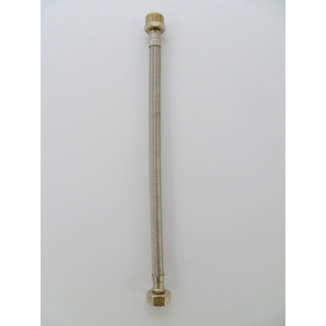 Latiguillo Fontan M-h 3/8-3/8"-50cm Inox/caucho S&m