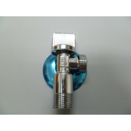 Llave Escuadra 1/2"x1/2" Lat/cr S&m