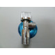 Llave Escuadra Regul. 1/2"x3/8" 1/4 Vuelta Lat/cr S&m