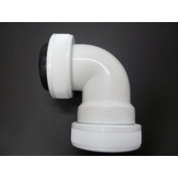 Codo Tubo Orient 11/2"x40mm Pp Bl S&m