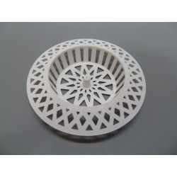 Rejilla Lavabo Desague 70x40mm Pl Blanca S&m