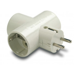 Adaptador Elec 79x102x43 Tt 16a-250v Tri Cer/polic Bl Famat