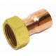 Racor Loco Recto Cobre H 15 X ¾" Sudo