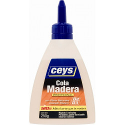 Cola Madera Secado Rapido C/ Fibras Biberon 250gr Ceys