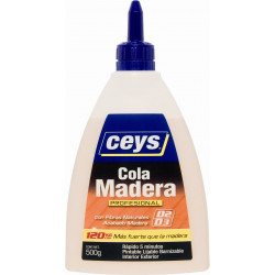 Cola Madera Secado Rapido C/ Fibras Biberon 500gr Ceys