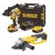 Taladro Atorn 18v Li Dewalt Cprof136 + Amoladora 125mm Dewal