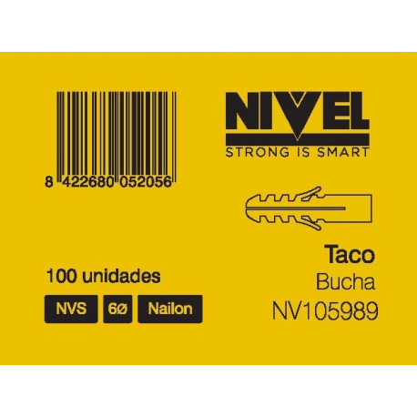 Taco 06 Nvs Nyl Nivel 100 Pz