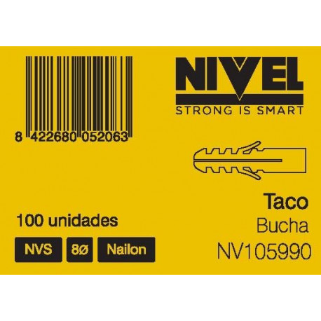Taco 08 Nvs Nyl Nivel 100 Pz