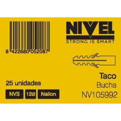 Taco 12 Nvs Nyl Nivel 25 Pz