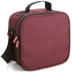 Bolsa Porta Alimentos 4 Hermeticos Burdeos Polie Tatay